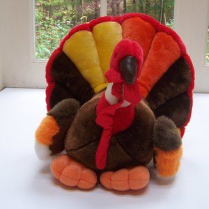 Plush Animimated Thanksgiving Turkey